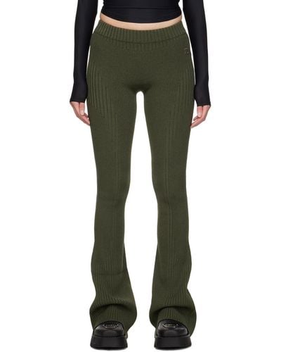 MISBHV Khaki Seamless Trousers - Green