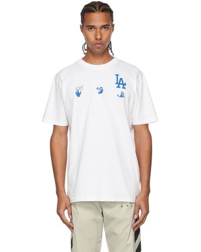 Off-White c/o Virgil Abloh Offwhite Blue Mlb Edition Toronto Blue Jays  Tshirt for Men