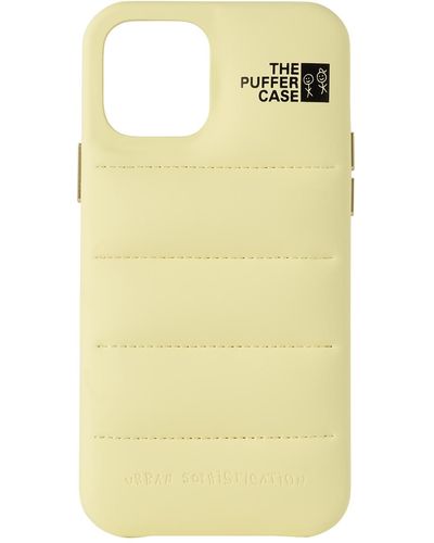 Urban Sophistication 'The Puffer' Iphone 12/12 Pro Case - Yellow