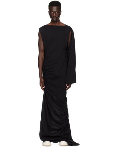 Rick Owens Convertible Maxi Dress - Black
