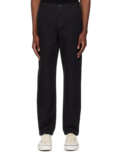 PS by Paul Smith Cotton Cargo Pants - Black