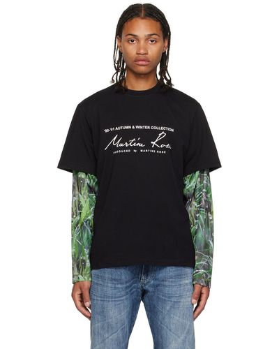Martine Rose Classic Tシャツ - ブラック