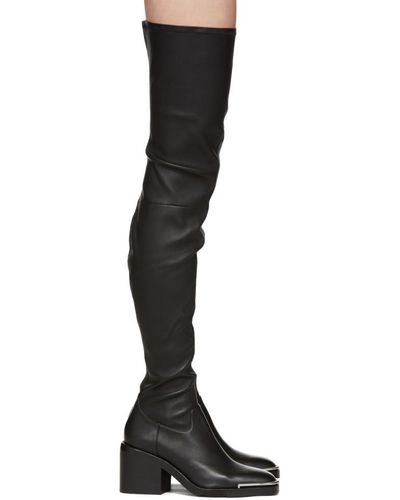 Alexander Wang Black Hailey Over-the-knee Boots
