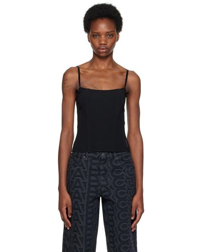 Marc Jacobs Black 'the Structured' Camisole
