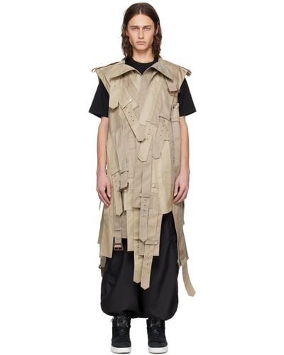 Junya Watanabe Sleeveless Coat - Black