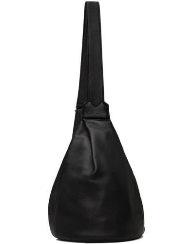 Yohji Yamamoto Black Y Discord Small 'y' Crossbody Bag