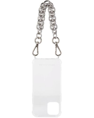 1017 ALYX 9SM Transparent Chunky Chain Iphone 12 Case - Multicolor