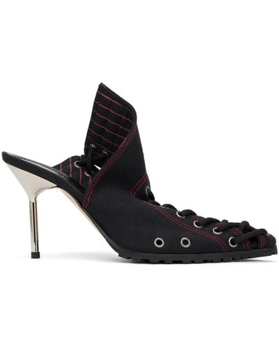 OTTOLINGER Lace Heels - Black