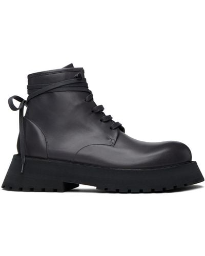 Marsèll Gray Micarro Boots - Black