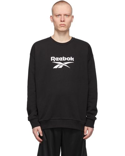 Reebok Vector スウェットシャツ - ブラック