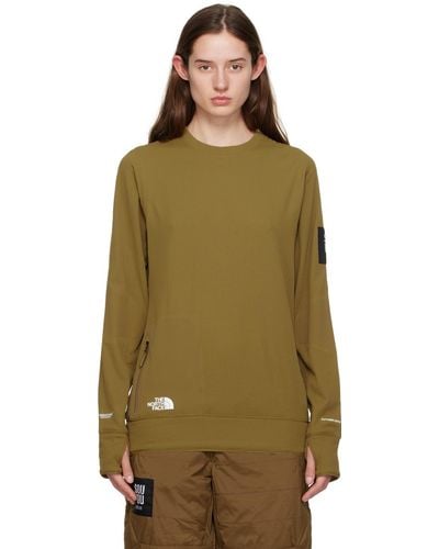 Undercover Tan The North Face Edition Long Sleeve T-shirt - Green