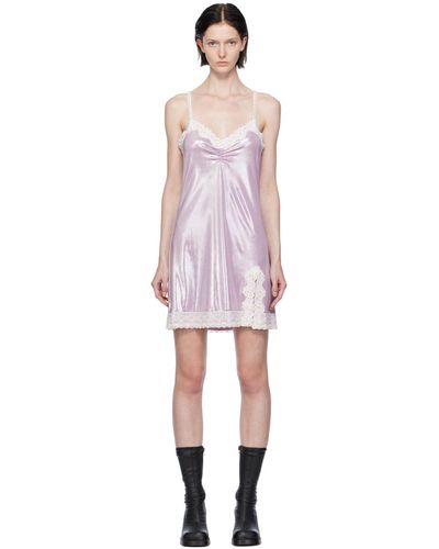 Anna Sui Metallic Dress - Black