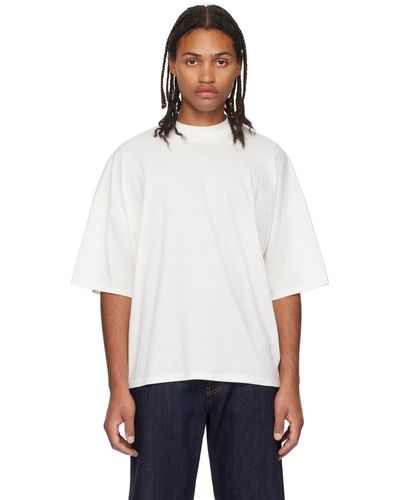 The Row T-shirt dustin blanc