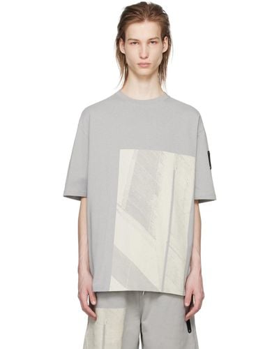 A_COLD_WALL* * Gray Strand T-shirt - Multicolor