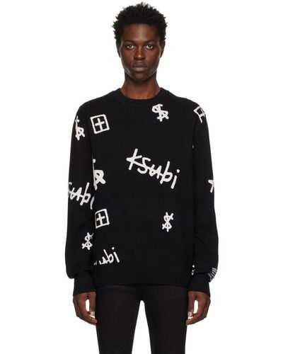 Ksubi Kash Box Sweater - Black