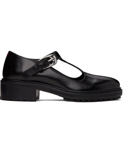 Assembly Aeyde Roberta Calf Loafers - Black