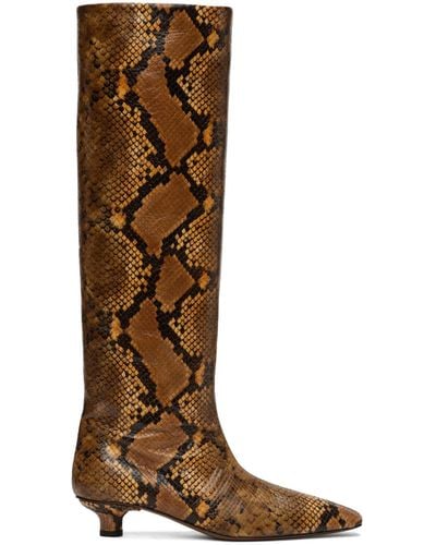 Nanushka Pippa Tall Boots - Brown