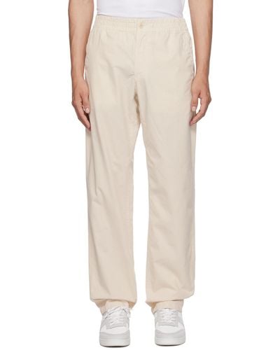 A.P.C. . Off-white Chuck Pants - Natural