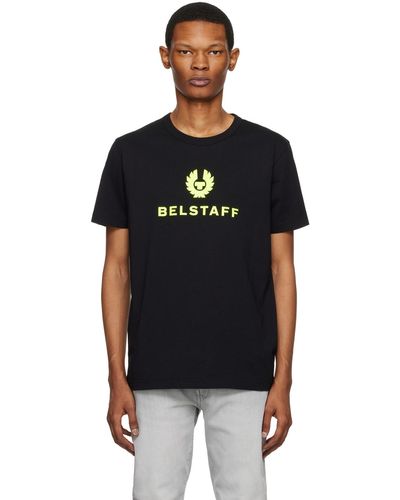 Belstaff Black & Yellow Crewneck T-shirt
