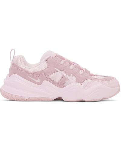 Nike Pink Tech Hera Sneakers - Black