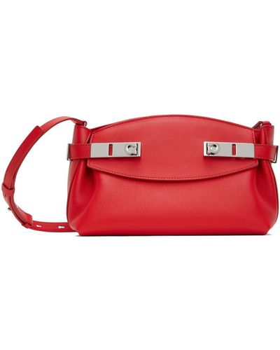 Ferragamo Hug Crossbody Bag - Red