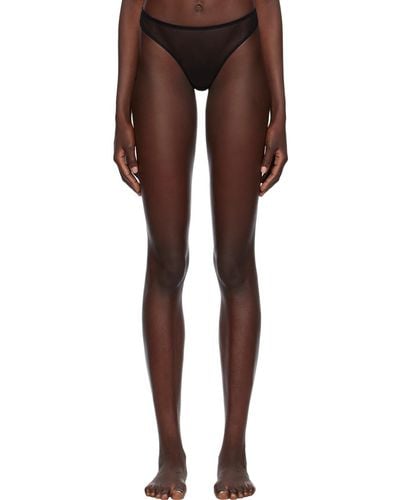 Agent Provocateur Black Lucky Thong