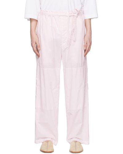Lemaire Pink Judo Pants