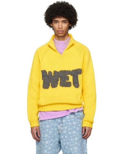 ERL 'wet' Polo - Yellow