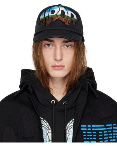 Who Decides War Ssense Exclusive Padded Cap - Black