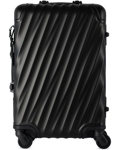 Tumi Black 19 Degree Aluminium International Carry-on Suitcase