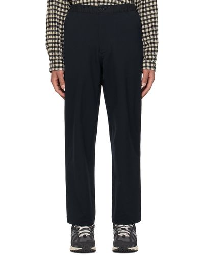 Nanamica Wide Easy Trousers - Black