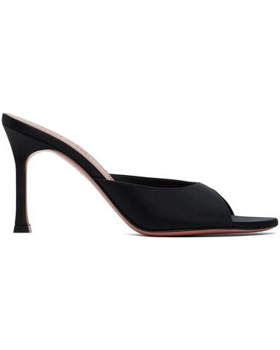 AMINA MUADDI Alexa Slipper 90 Heeled Sandals - Black