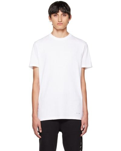 1017 ALYX 9SM Three-pack Visual T-shirts - White