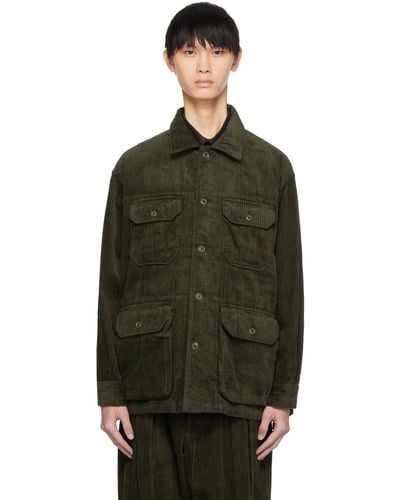 Engineered Garments Green Suffolk Jacket - Black