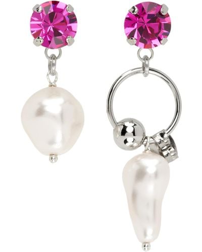Justine Clenquet Stan Earrings - Pink