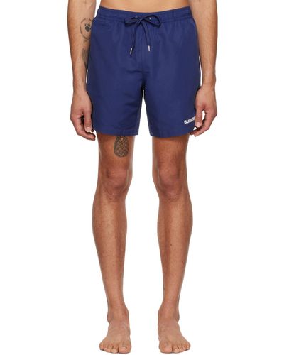Burberry Bonded Swim Shorts - Blue