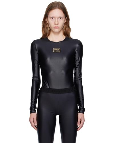 Versace Black Patch Bodysuit