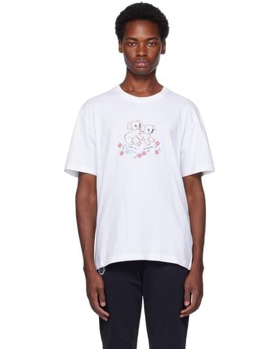 Carne Bollente Ssense Exclusive 'woof Woof' T-shirt - White