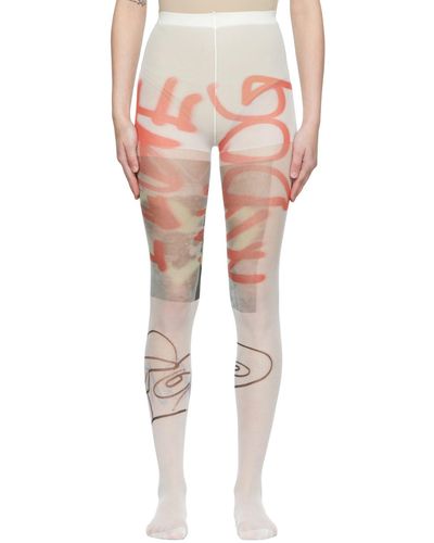 TheOpen Product Off-white 2000 Archives Edition Nylon leggings - Green