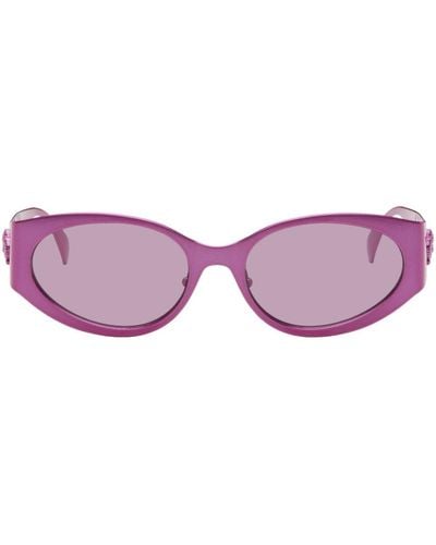Versace 'La Medusa Oval' Sunglasses - Pink
