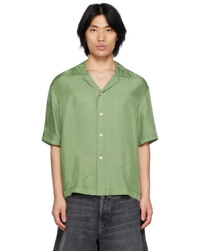 Sunnei Buttoned Shirt - Green