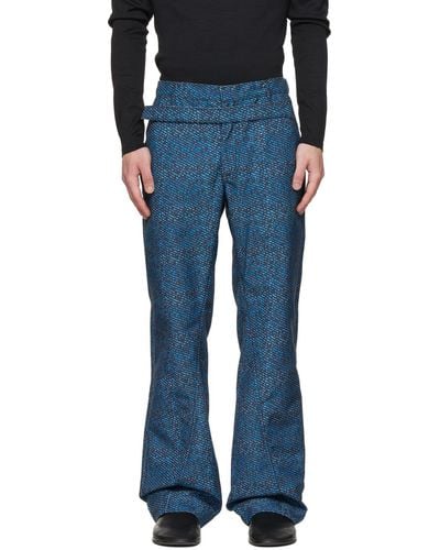 Bianca Saunders Benz Trousers - Blue