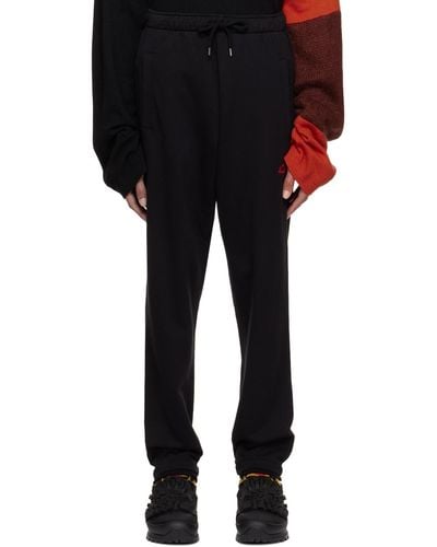424 Embroide Lounge Trousers - Black