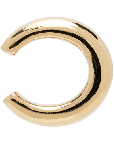 Isabel Marant Gold Ring Single Ear Cuff - Metallic