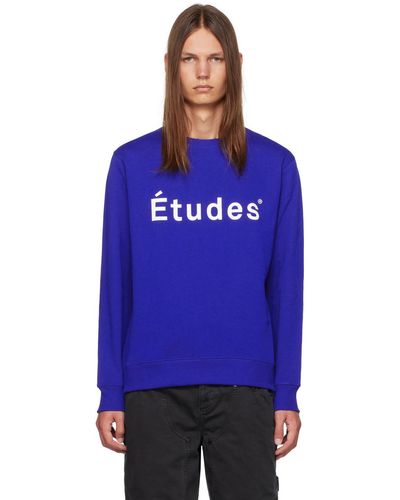 Etudes Studio Études Story 'études' Sweatshirt - Blue
