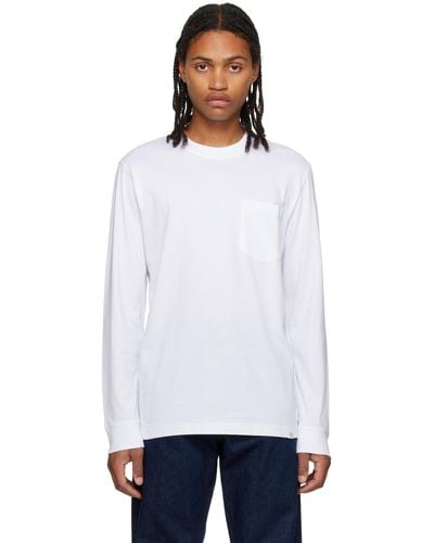 Norse Projects Johannes Long Sleeve T-shirt - White