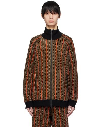 A PERSONAL NOTE 73 Striped Jumper - Brown