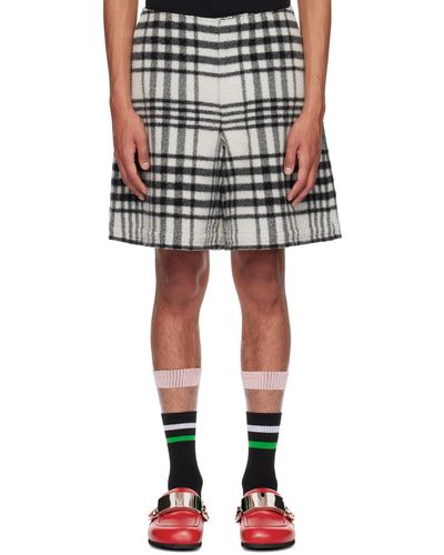 JW Anderson Short ample blanc et noir