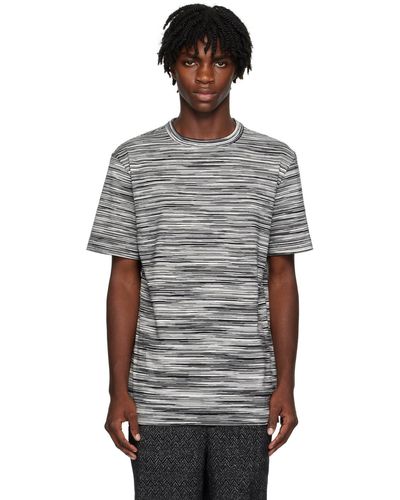 Missoni Black & White Striped T-shirt