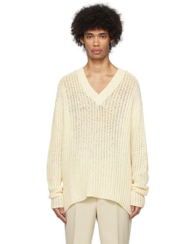Commas Off- V-neck Sweater - Multicolour